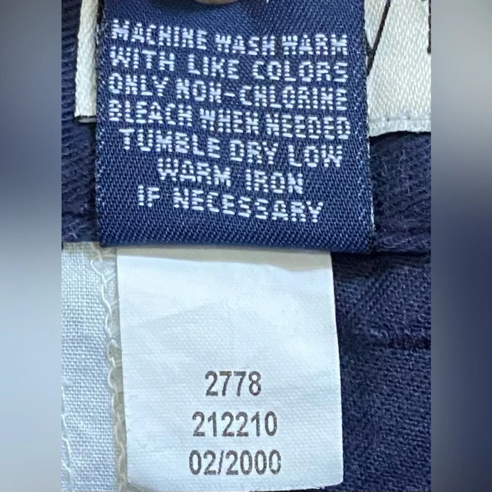 Vintage Gap Boy’s Sz‎ 7 Cotton Navy Chino Shorts